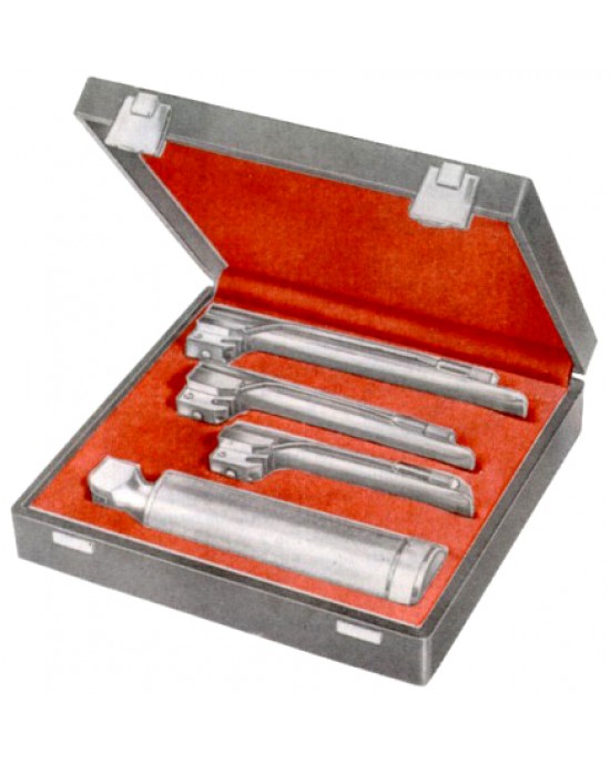 Foregger Laryngoscopes Set of 3 Blades