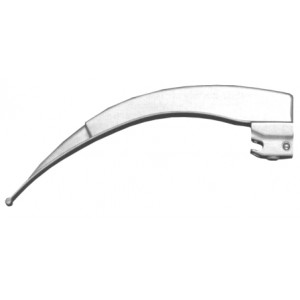 Fiber Optic Laryngoscope Blades