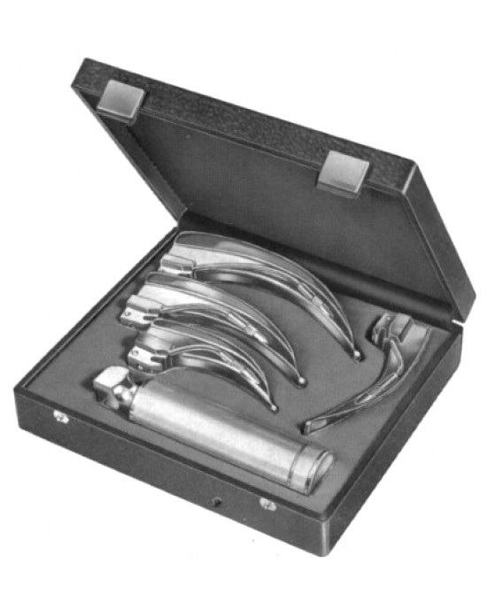 Fiber Optic Laryngoscopes Set of 5 Blades