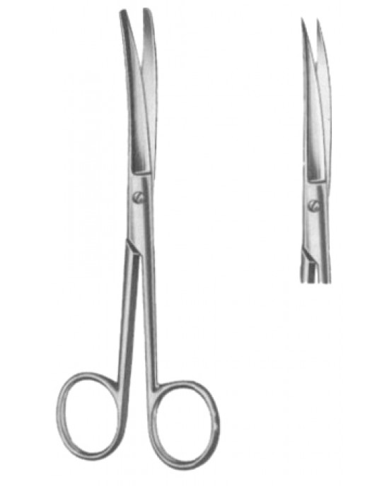 Grazil Operating Scissors Curved