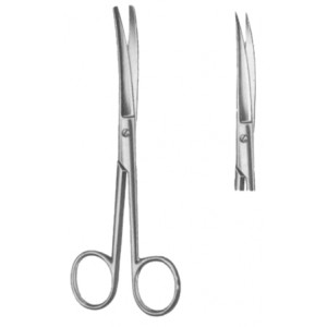 Grazil Operating Scissors Curved
