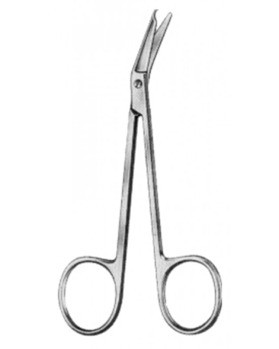 Shortbent Ligature Scissors